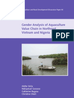 Gender Analysis of Aquaculture Value Chain in Northeast Vietnam