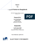 Report On Bangladesh Capital Market