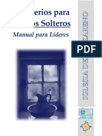 Ministerio para Adultos Solteros - Manual