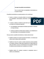  PDF Concepto de Equilibrio Termodinamico 
