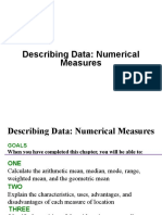 Calculating Numerical Measures