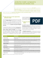 Introduction - Fact Sheet Nº3 - The Regenerative Production Model