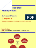 Human Resource Management: Decenzo and Robbins
