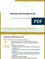 Elements of Principles of Art
