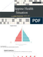 Philippine Health System Nurse and Epidemiology