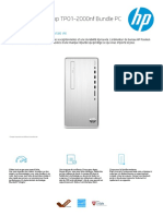 HP Pavilion Desktop TP01-2000nf Bundle PC: Une Conception Fiable Pour La Vraie Vie