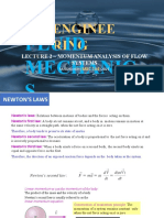 L4 Momentum Analysis of Flow Systems