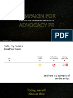 Jonathan Davin Campaign For Advocacy PR March2620 PDF