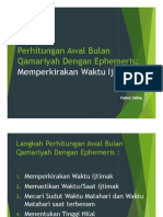 9-Memperkirakan Waktu Ijtimak