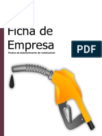 Exemplo de Ficha de Empresa - Posto de Combustivel