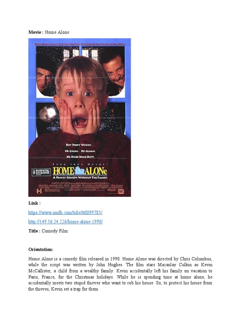 Home ALONE PDF