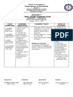 Department of Education: English 7 Weekly Home Learning Plan