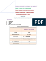 CERTIFICATE COURSE IN Divices Final