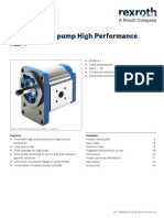 External Gear Pump High Performance Azpf: RE 10089/2021-03-30 Replaces: 2020-05-18