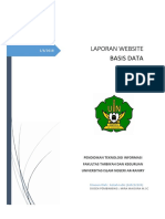 Azizah Lubis - 160212109 - Laporan Web Basis Data