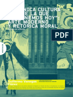 La Unica Cultura Viva de La Que Disponemos Hoy - Arte Moderno y La Retorica Moral - 2921-5964-1-Pb