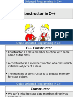 Constructor in CPP