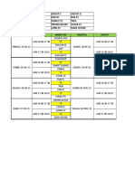 Jadwal Futsal Orek