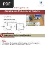 Charging and Discharging of Capacitor: Electromagnetism Lab