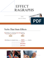 Effect Paragraphs: CDO 2021-22 FALL