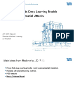 Review On Towards Deep Learning Models Resistant To Adversarial Attacks