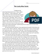 SodaPDF-converted-the-lucky-blue-socks-first-grade-reading-comprehension-worksheet-preview