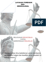 Pelayanan Forensik Dan Medikolegal