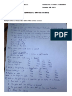 Chapter 5: Gross Income: Assessment Multiple Choice. Choose The Letter of The Correct Answer