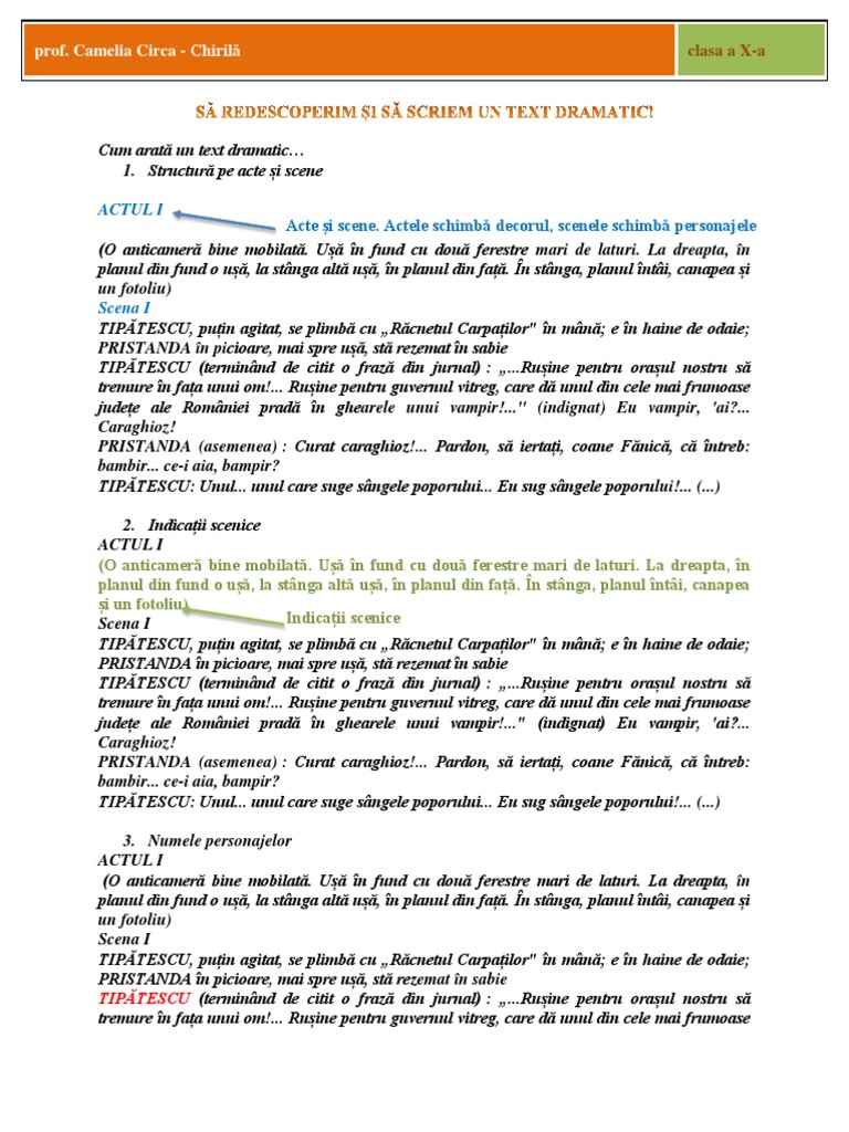 1 Text Dramatic 10 | PDF