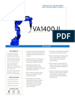 VA1400 II: "Versatile Arc" Welding Robot Ideal For High-Density Layouts