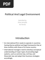 Download Political and Legal Environment by sahu_disha SN53756956 doc pdf