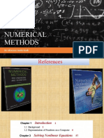 Numerical Analysis and Optimization 1