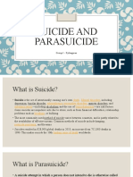 Suicide and Parasuicide