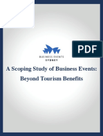 A Scoping Study of Business Events