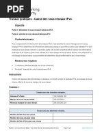 11.6.6 Lab - Calculate IPv4 Subnets