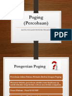 Poging (Percobaan)