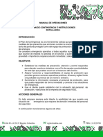 Plan contingencia seguridad detallado