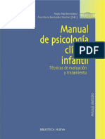 Manual de Psicologia Clinica Infantil VV Aa 2 PDF Free