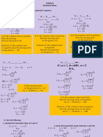 I. Find The Missing Term or Terms in Each Geometric Sequence. 5.) ..., 2, - , 8, ..