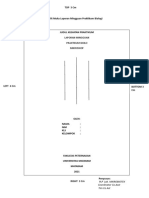 Format  Kulit Laporan Praktikum Biologi