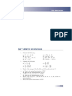 GRE-Official-Guide-Arithmetic Exercises