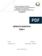 Tema 1 Derecho Municipal