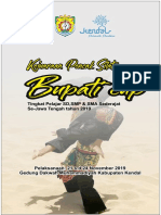 Bupati Cup Revisi Seni Tunggal Ipsi Usia Dini