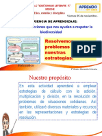 05 - 11 Resolvemos Problemas Aplicando Nuestras Propias Estrategias