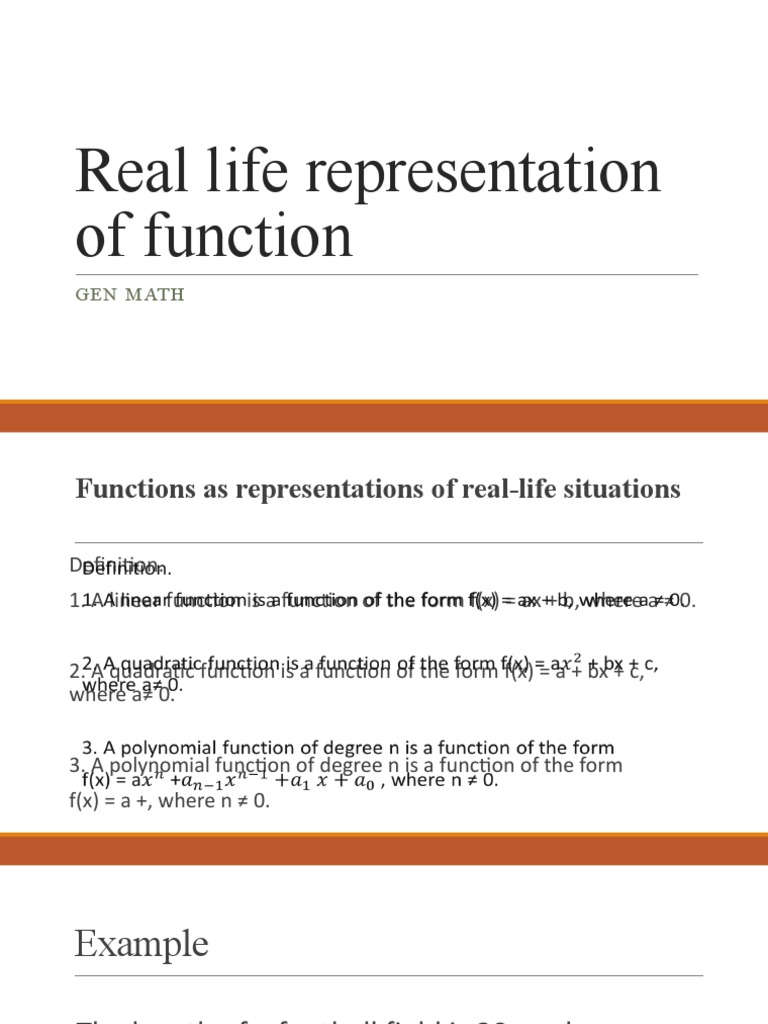 Real-Life Functions in Math Examples | PDF | Finance & Money Management ...