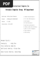 Protable Computer Group HW Department: First International Computer, Inc