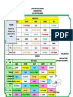 Jadwal Imam Sholat Berjamaah