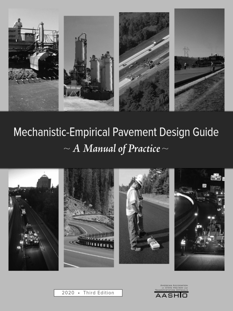 MechanisticEmpirical Pavement Design Guide A Manual of Practice PDF