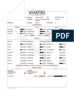 Attributes: Name Sire Player Ambition Clan Chronicle Predator Generation