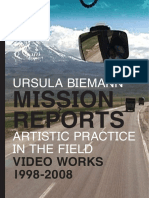 Mission Reports Ursula Biemann